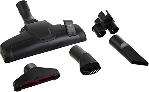 Amazon Basics Cylinder Bagless Vacuum Cleaner / with HEPA filter for Hardfloor, Carpet & Car, Compact & Lightweight, 700W, 1.5L, Black