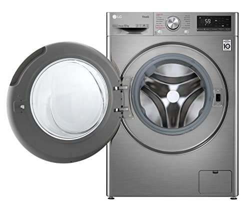 LG V7 F4V712STSE TurboWash 12kg Freestanding Washing Machine