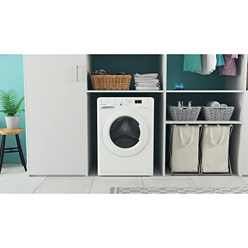 Indesit BWA 81485X W UK N Freestanding Washing Machine, 8kg load, rpm, White