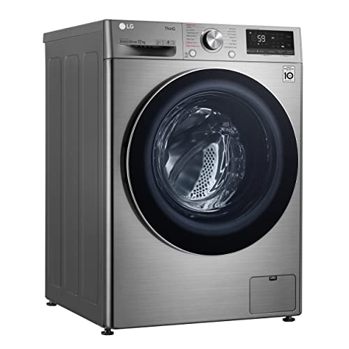 LG V7 F4V712STSE TurboWash 12kg Freestanding Washing Machine