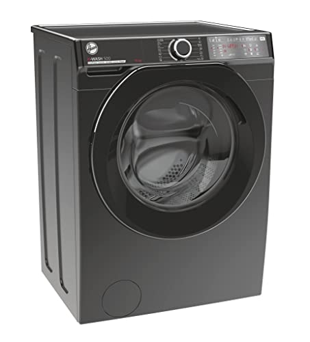 Hoover H-Wash 500 HWB410AMBCR 10KG 1400RPM Freestanding Graphite Washing Machine, WIFI Connected, 14 Programmes, A Energy Rating,, Large