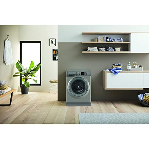 Hotpoint NSWM742UGGUKN 7kg 1400rpm Freestanding Washing Machine - Graphite