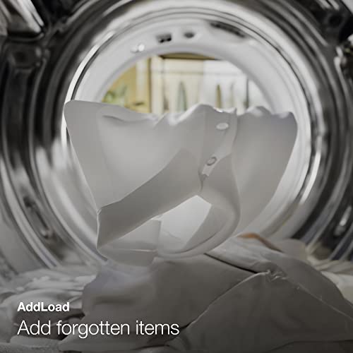 Miele WSG663 WCS 9 kg Washing Machine - Freestanding, Quiet Front-Loading Washer with 1400 rpm Spin, TwinDos and Pre-Ironing, A Rated Energy Efficiency, in Lotus White