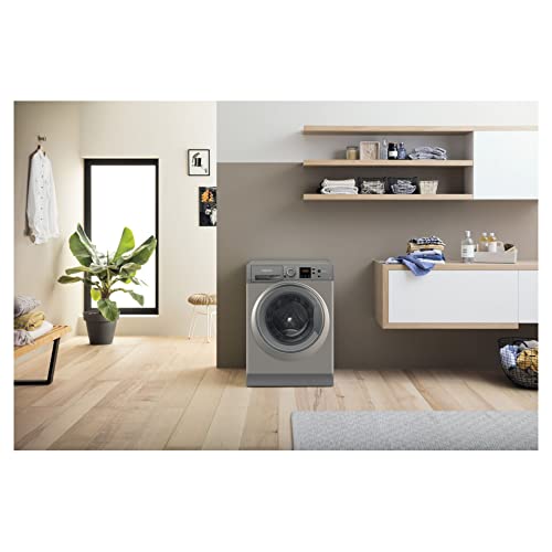 NSWF743UGGUKN Washing Machine 7Kg Load 14 Spin Graphite A