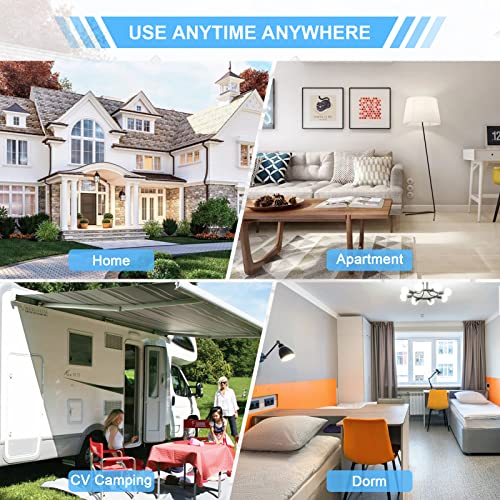 Tam88 RV01 Mini Washing Machine, Portable Washing Machines, Ultrasonic Turbine Removes Dirt Washer with USB Powered, Suitable for Home Camping Travel Business Trip RV Apartment