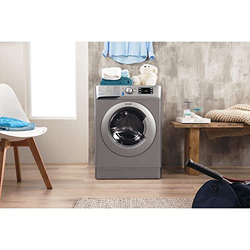 Indesit Freestanding BWE71452SUKN 7kg 1400RPM Washing Machine - Silver