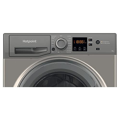 NSWF743UGGUKN Washing Machine 7Kg Load 14 Spin Graphite A