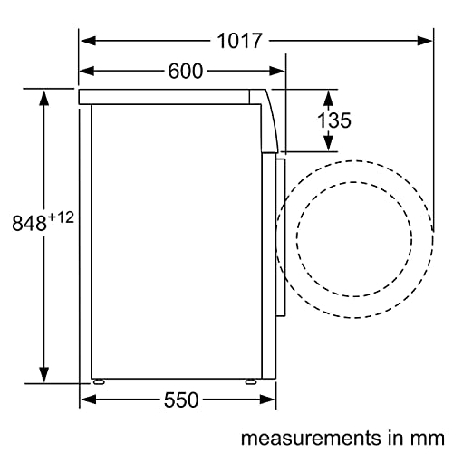 Serie 4 7kg 1400 Freestanding Washing Machine - White