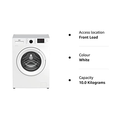 Beko WTL104121W 10kg Washing Machine with 1400 rpm - White - B Rated