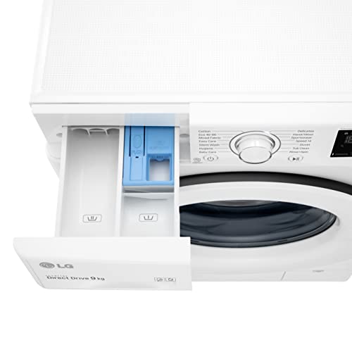 LG V3 F4V308WNW AI DD 9kg Freestanding Washing Machine