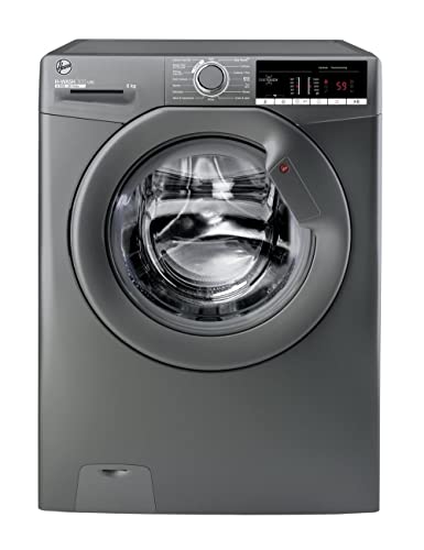 Hoover H3W58TGGE 8kg 1500 Spin Washing Machine - Graphite - D Energy Rated