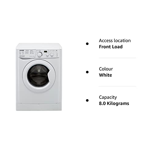 Indesit My Time EWD81483WUKN 8Kg Washing Machine with 1400 rpm - White - D Rated