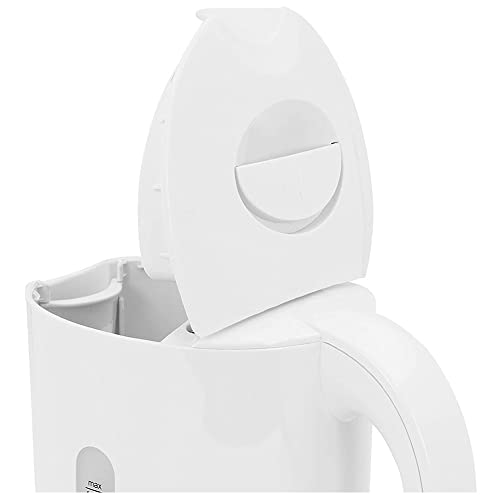 Quest 36039 1 Litre Kettle / Compact Design / Spout Filter / Water Level Indicator / BPA Free / White Colour