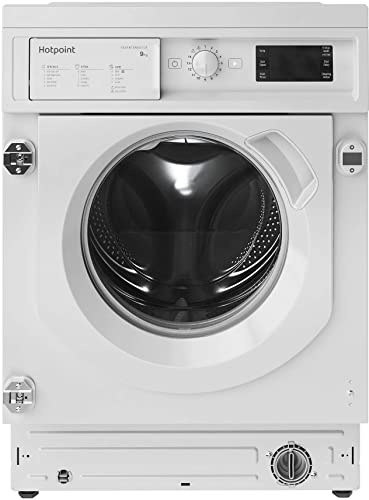 Hotpoint Built-in Washing Machine, 9kg load, 1400rpm, White