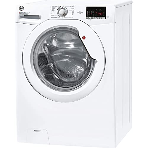 Hoover H-Wash 300 H3W4102DE Freestanding Washing Machine, Large Capacity, 10 kg Load, 1400 rpm, White