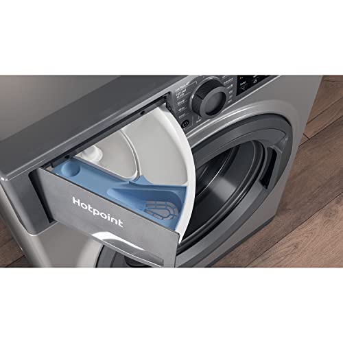Freestanding Washing Machine, 8kg load, 1600rpm, Graphite