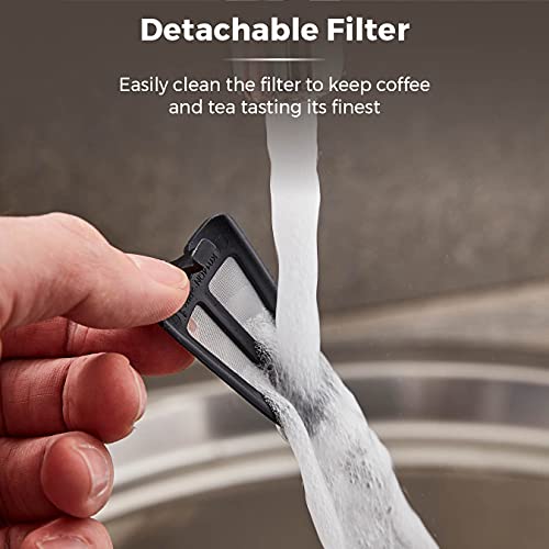 Tower T10066PNK Cavaletto Jug Kettle with 360° Swivel Base, 1.7L, 3KW, Marshmallow Pink and Rose Gold