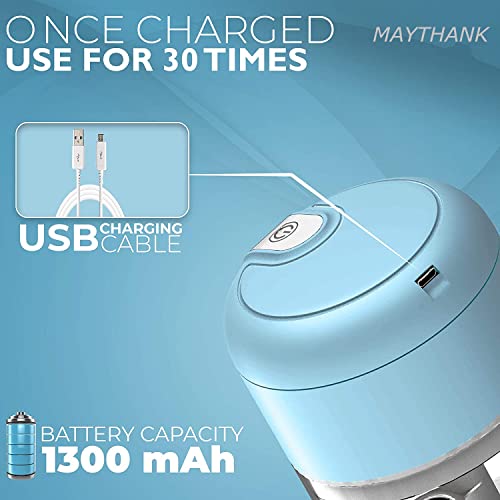 Cordless Rechargeable Electric Food Vegetable Chopper Cutter Mini 250ML,Onion Veg Chopper Garlic Press Crusher, Portable Small Food Processor for Nuts, Meat，White