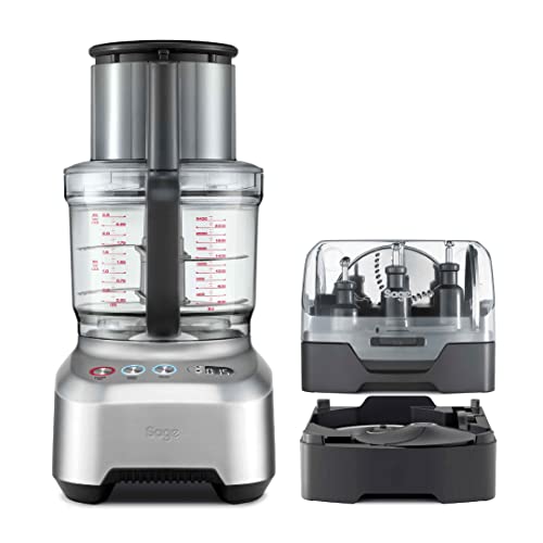 Sage SFP820BAL The Kitchen Wizz Peel and Dice, Silver