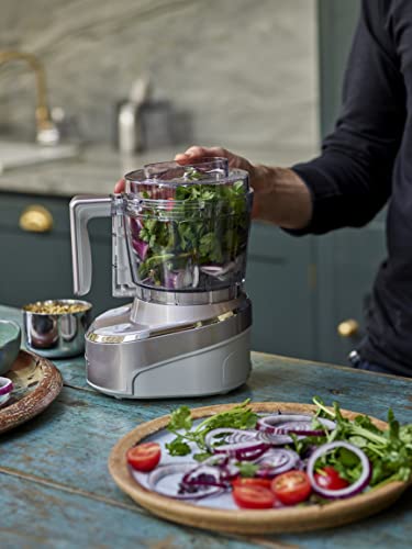 Cuisinart Cordless Mini Prep Pro | Mini Chopper and Food Processor | 900ml Capacity | Rechargable | Silver | RMC100U