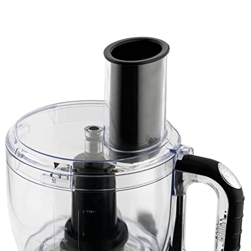 Russell Hobbs 25182 Retro Food Processor, Dishwasher Safe 1.7 L Bowl/1.5 L Jug, Retro Dial Display, With Slicing, Creaming, Dough Attachments, 2 Speed Settings And Pulse, Vintage Design, 850 W, Cream