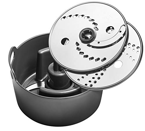 Tefal Double Force Pro DO821840 Multifunction Food Processor – 1000W / Premium Black, Plastic, 1000 W, 3 liters