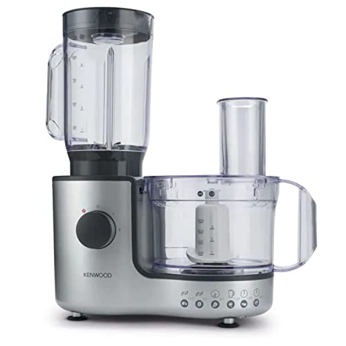 Kenwood FP195 Compact Food Processor - Silver And Grey