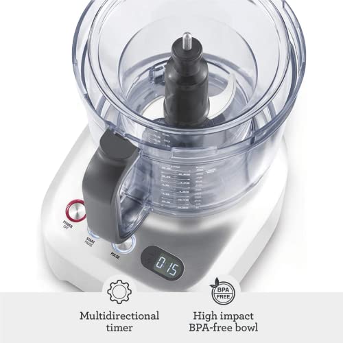Sage BFP800UK the Kitchen Wizz Pro Food Processor, Silver,3.7 L