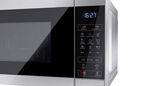 SHARP YC-MG02U-S 800W Digital Touch Control Microwave with 20 L Capacity, 1000W Grill & Defrost Function – Silver