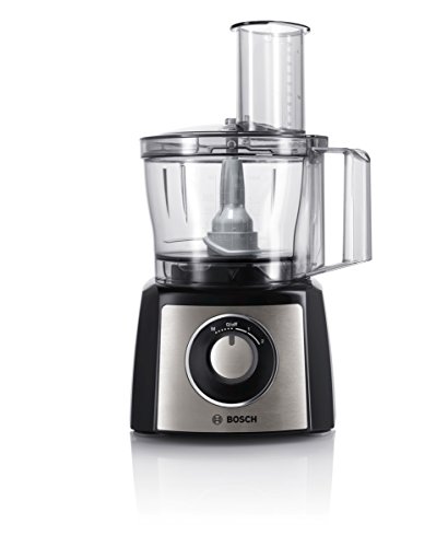 Bosch MultiTalent 3 MCM3501MGB Compact 800 W Food Processor - Black & Stainless Steel