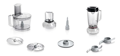 Bosch MultiTalent 3 MCM3501MGB Compact 800 W Food Processor - Black & Stainless Steel