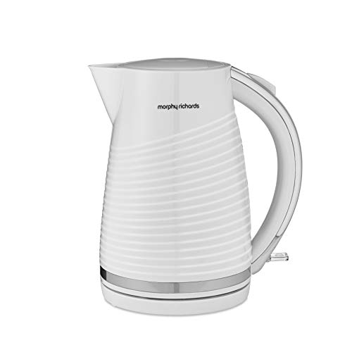 Morphy Richards 108269 Jug Kettle Dune, Plastic, 3000 W, 1.5 liters, White