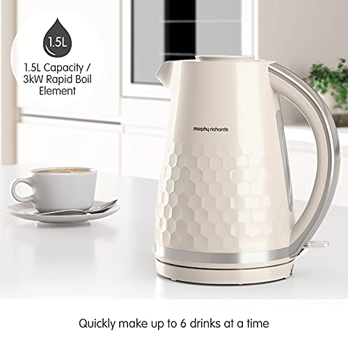 Morphy Richards 108272 Hive Kettle Cream
