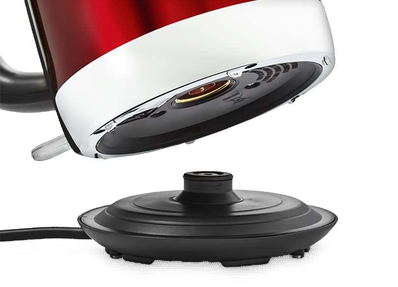 Morphy Richards Equip Red Jug Kettle - 1.7L - Rapid Boil - Limescale Filter - 102785