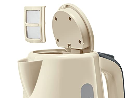 Bosch Country II TWK7507GB Cordless Kettle, 1.7 Litres, 3000 W - Cream