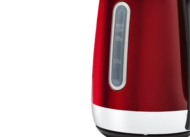 Morphy Richards Equip Red Jug Kettle - 1.7L - Rapid Boil - Limescale Filter - 102785