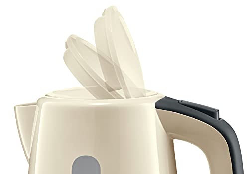Bosch Country II TWK7507GB Cordless Kettle, 1.7 Litres, 3000 W - Cream