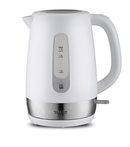 T4tec British designed Fast Boil Cordless Kettle - White TT - KT691UK