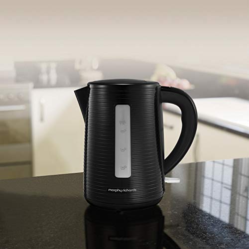 Morphy Richards 108398 Arc Jug Kettle, 3 W, 1.7 liters, Black