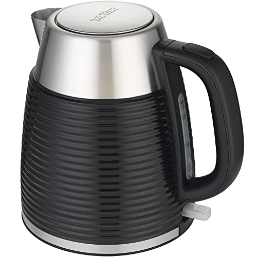 T4tec British designed Cordless Kettle - Black and Stainless Steel-TT - KT803UK
