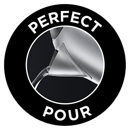 Russell Hobbs 23910 Adventure Brushed Stainless Steel Electric Kettle, Open Handle, 3000 W, 1.7 Litre, Brushed Steel