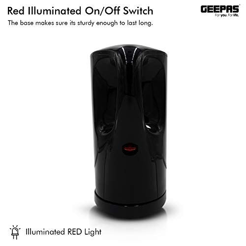 Geepas Electric Kettle, 2200W | Boil Dry Protection & Auto Shut Off | 1.7L Cordless Fast Boil Jug Kettle for Hot Water Tea or Coffee | Swivel Base with Manual Lid Open | 2 Year Warranty