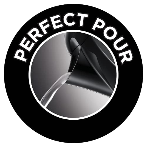 Russell Hobbs Textures Plastic Kettle 21271, 1.7 L, 3000 W - Black