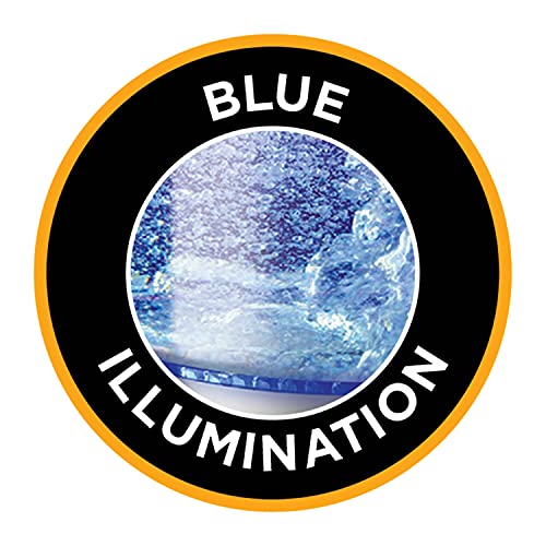 Russell Hobbs 21600-10 Illuminating Glass Kettle, Black, 1.7 Litre, 3000 Watt