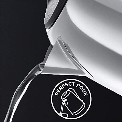Russell Hobbs 20460 Quiet Boil Kettle, Brushed Stainless Steel, 3000W, 1.7 Litres