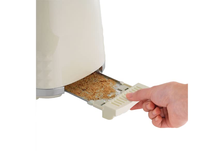 Morphy Richards Dimensions 2 Slice Toaster 220022 Two Slice Toaster Cream toaster