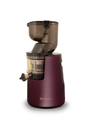 Nebula Grande Whole Fruit Cold Press Slow Masticating Juicer 45RPM 5 Year Warranty (Deep Red)