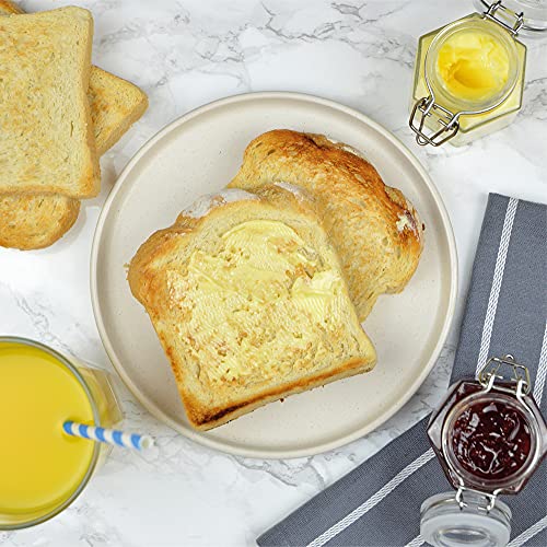 KitchenPerfected 4 Slice Long Slot Toaster - White - E2112WH