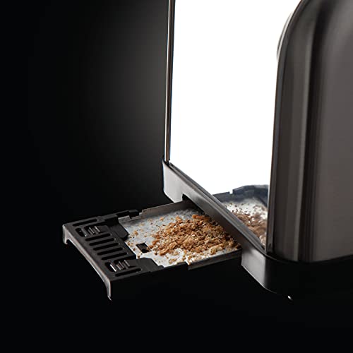 Russell Hobbs Futura 2-Slice Toaster 18780 - Stainless Steel Silver