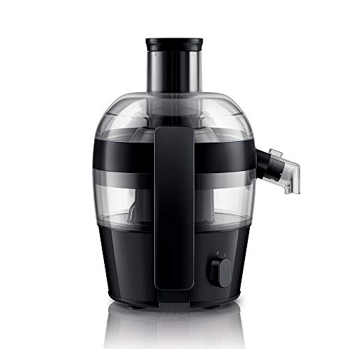 Philips HR1832/01 Viva Collection Compact Juicer, 1.5 Litre, 500 Watt - Black